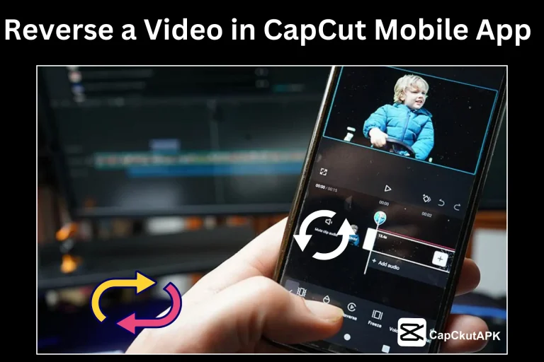 Reverse a Video in CapCut Mobile App