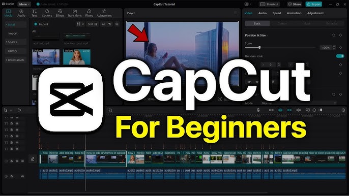 CapCut Detailed Tutorial for Beginners