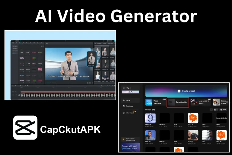 AI Video Generator - CapCut AI features